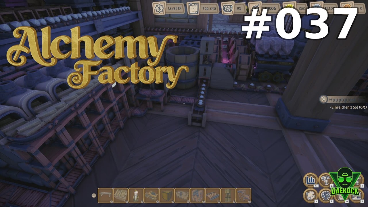 Alchemy Factory - SuperCut Part 37 [DE] ⚙️ Steel Gears & Shaper-Setup