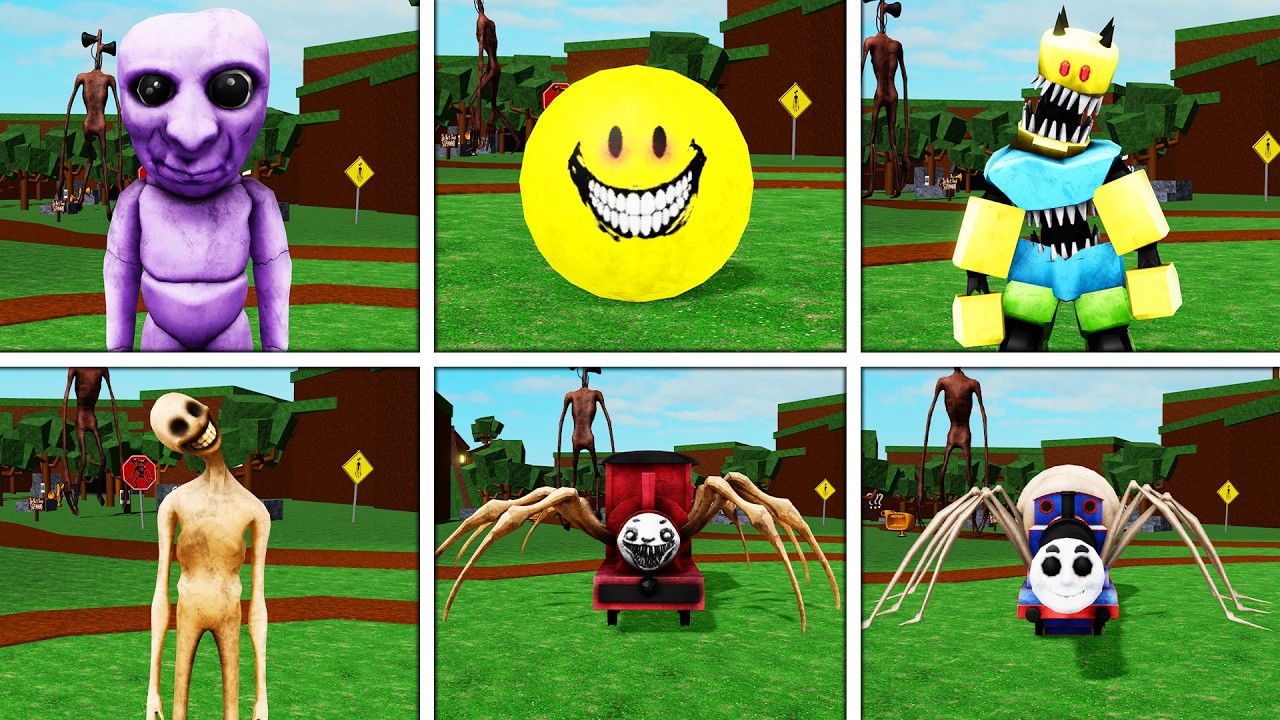SCP MORPH: Spider Train Update - How To Get All NEW 7 Scp Morphs In SCP MORPH | Roblox