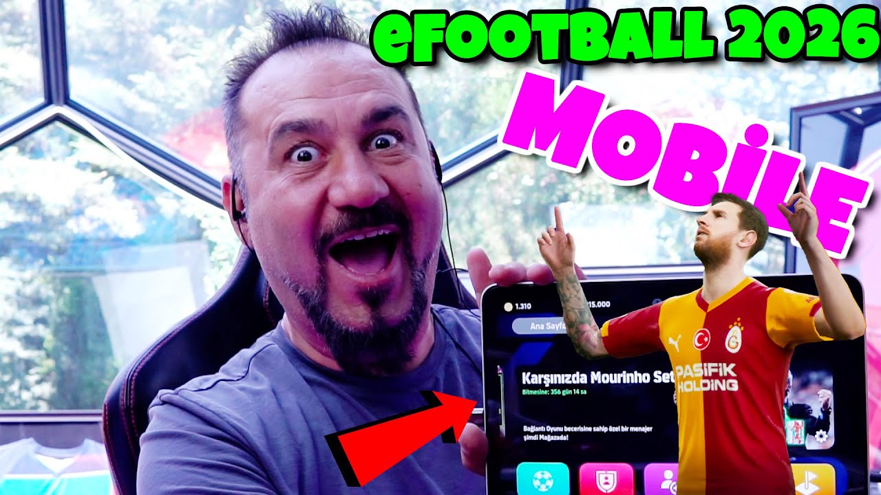 eFootball 2026 MOBİLE OYNADIM! İLK MAÇ ve TOP AÇILIMI