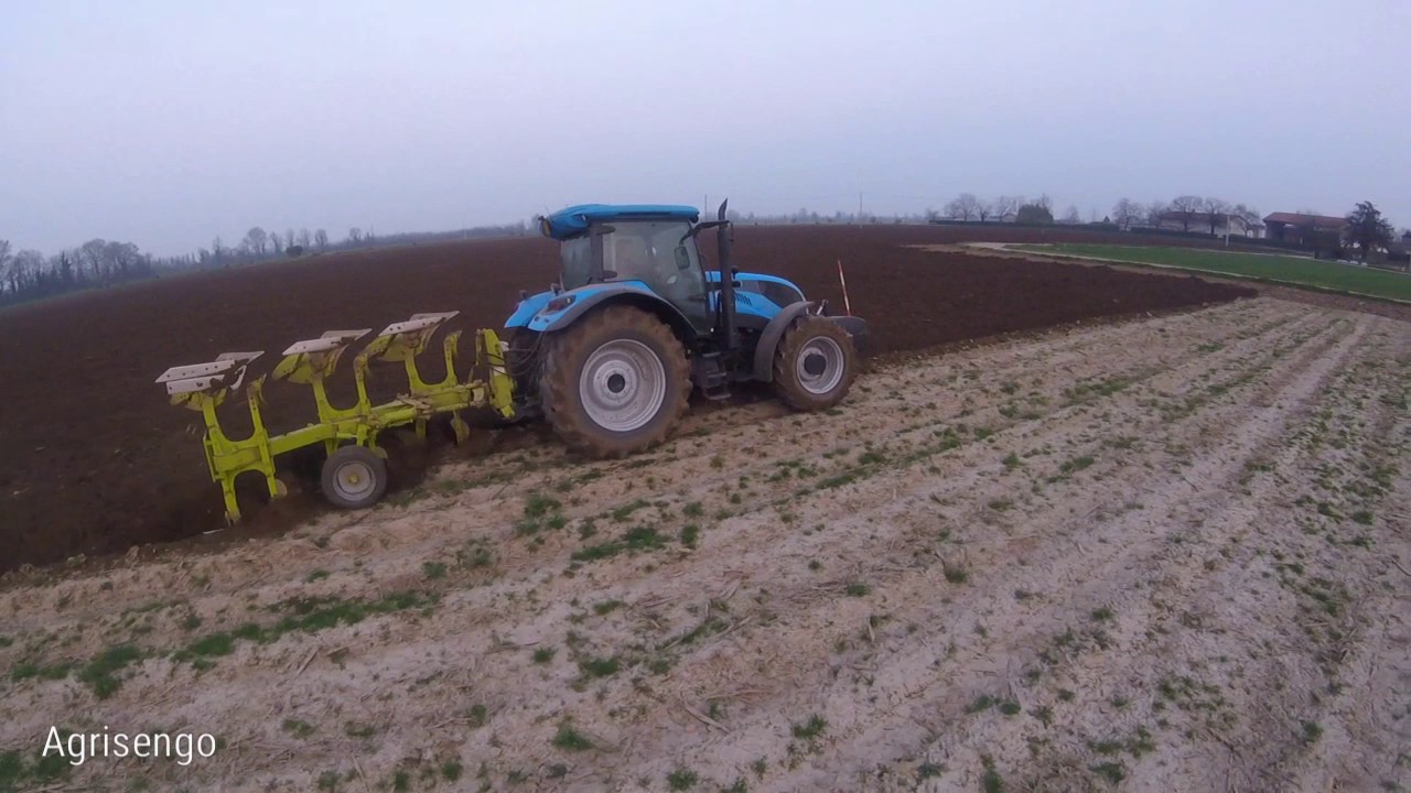 PLOWING 2017 | X2 Piccioni 3 Vomeri + Landini Power 165 & John Deere 6900 | Drone HD