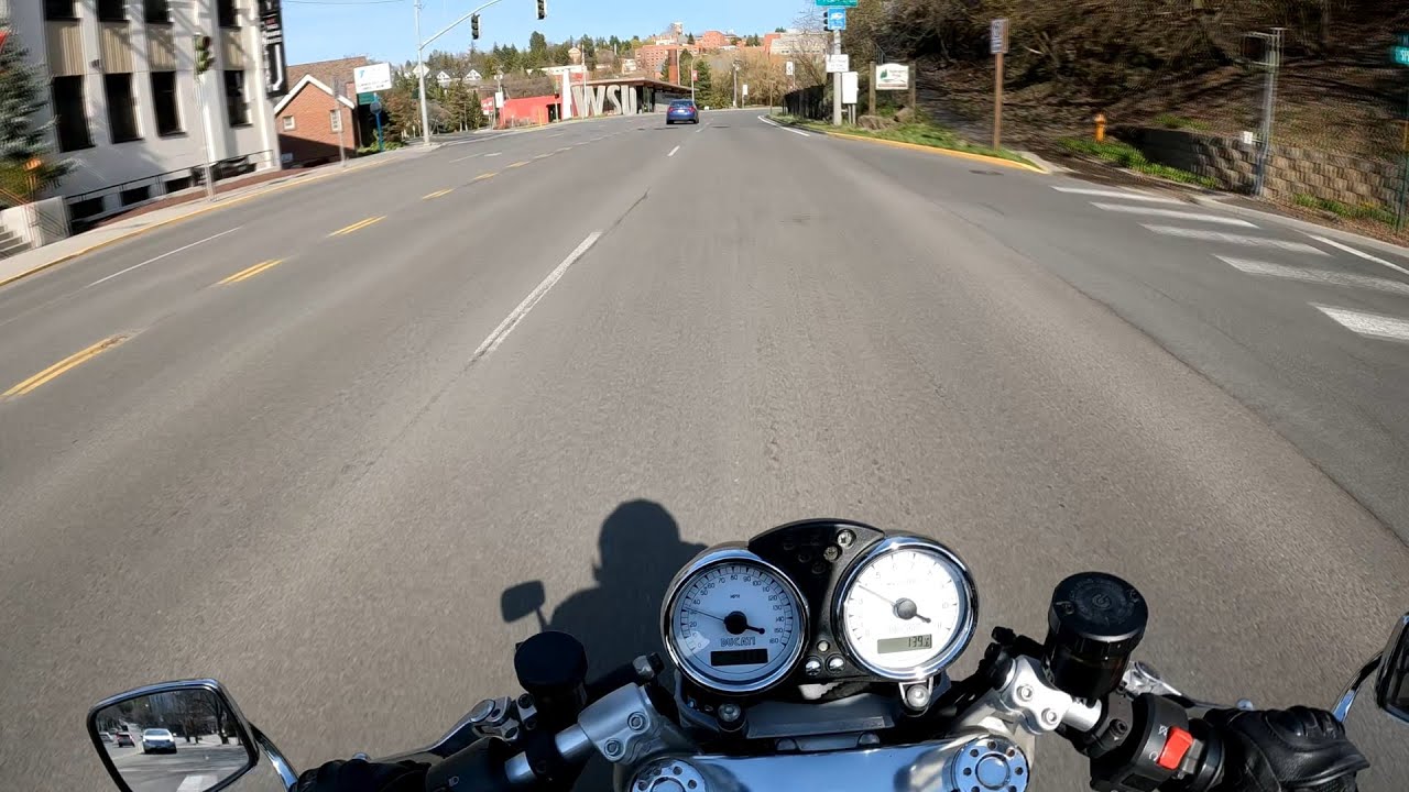 Ducati Sport Classic 1000 ride around town