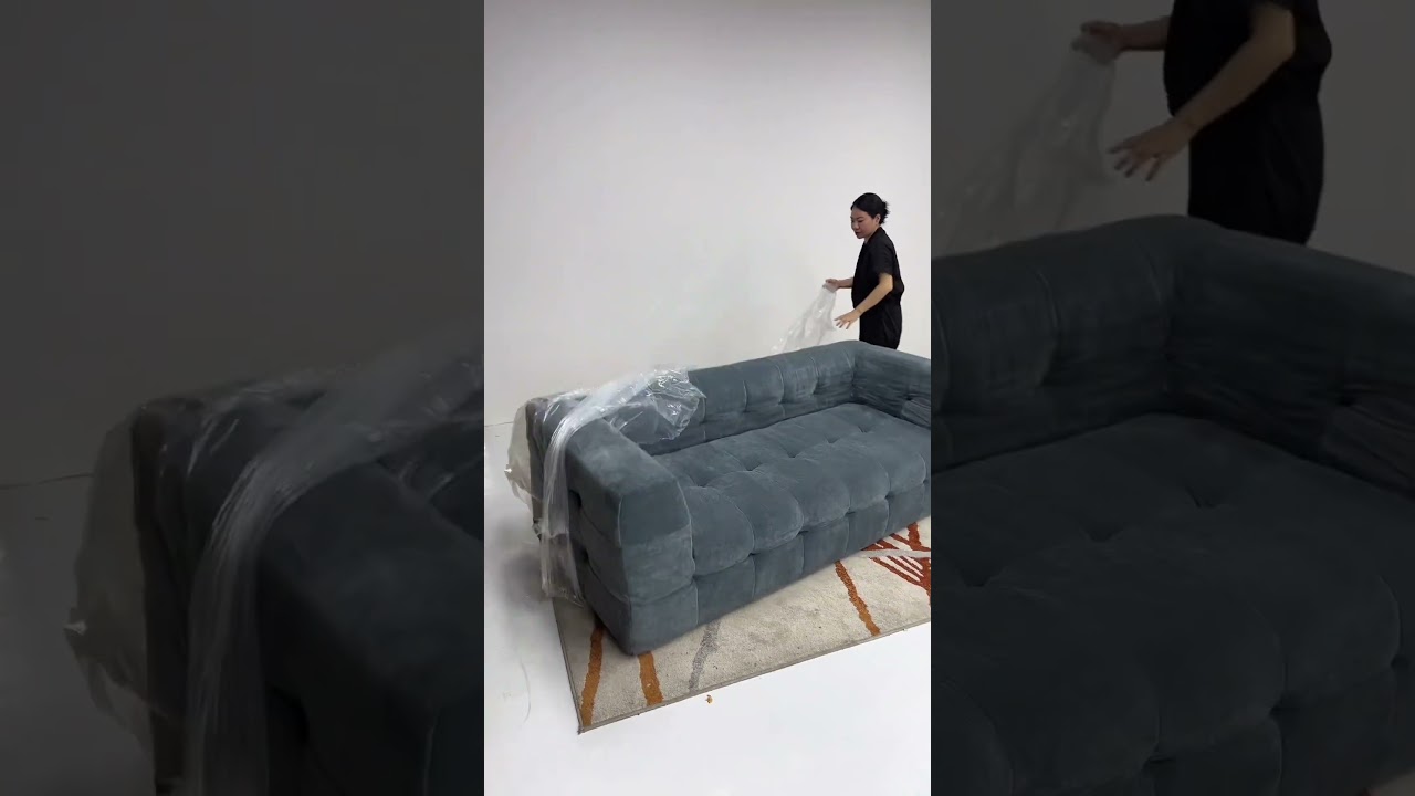 Compressed sofa | Magic seats in small spaceIt can be compressed into small shapes