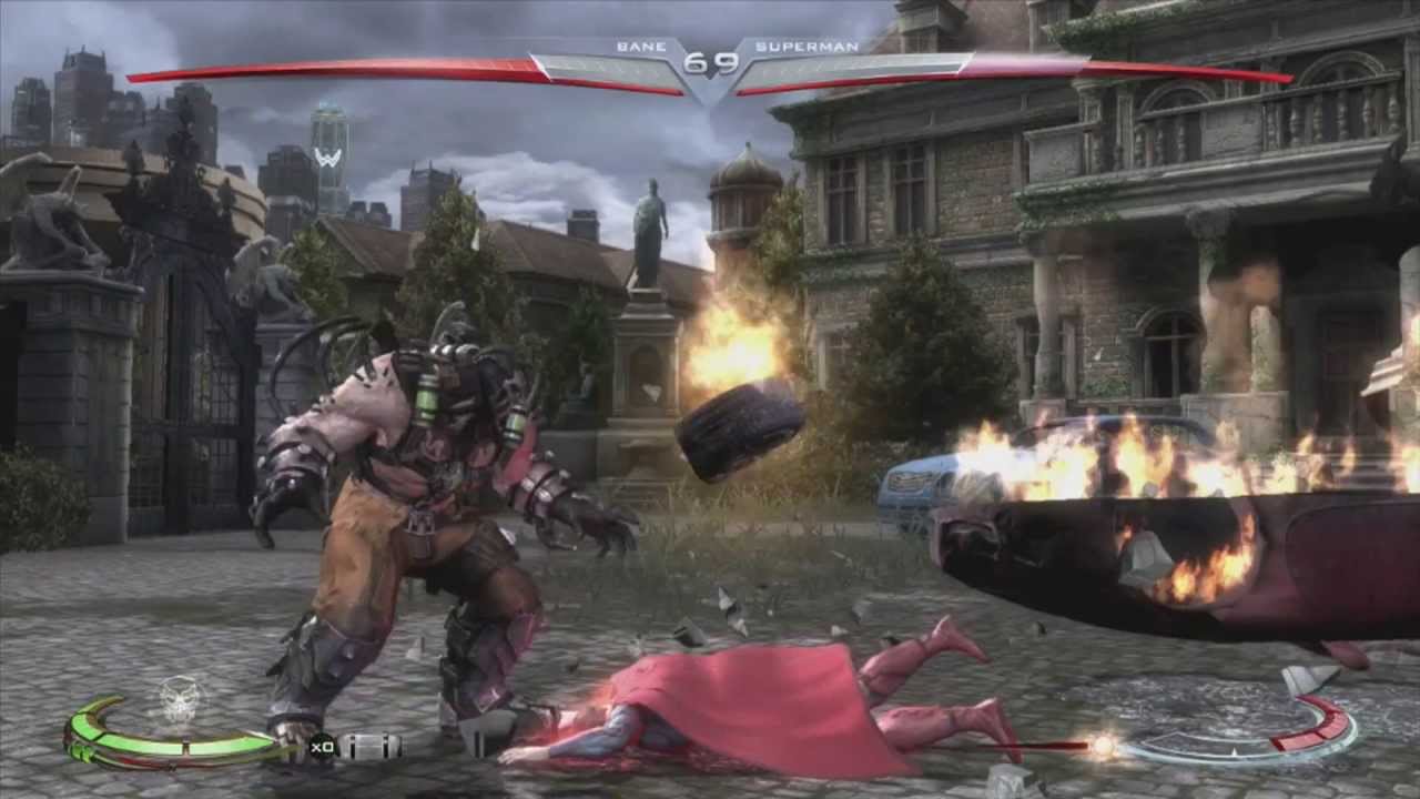 Injustice: Gods Among Us - Bane vs. Superman