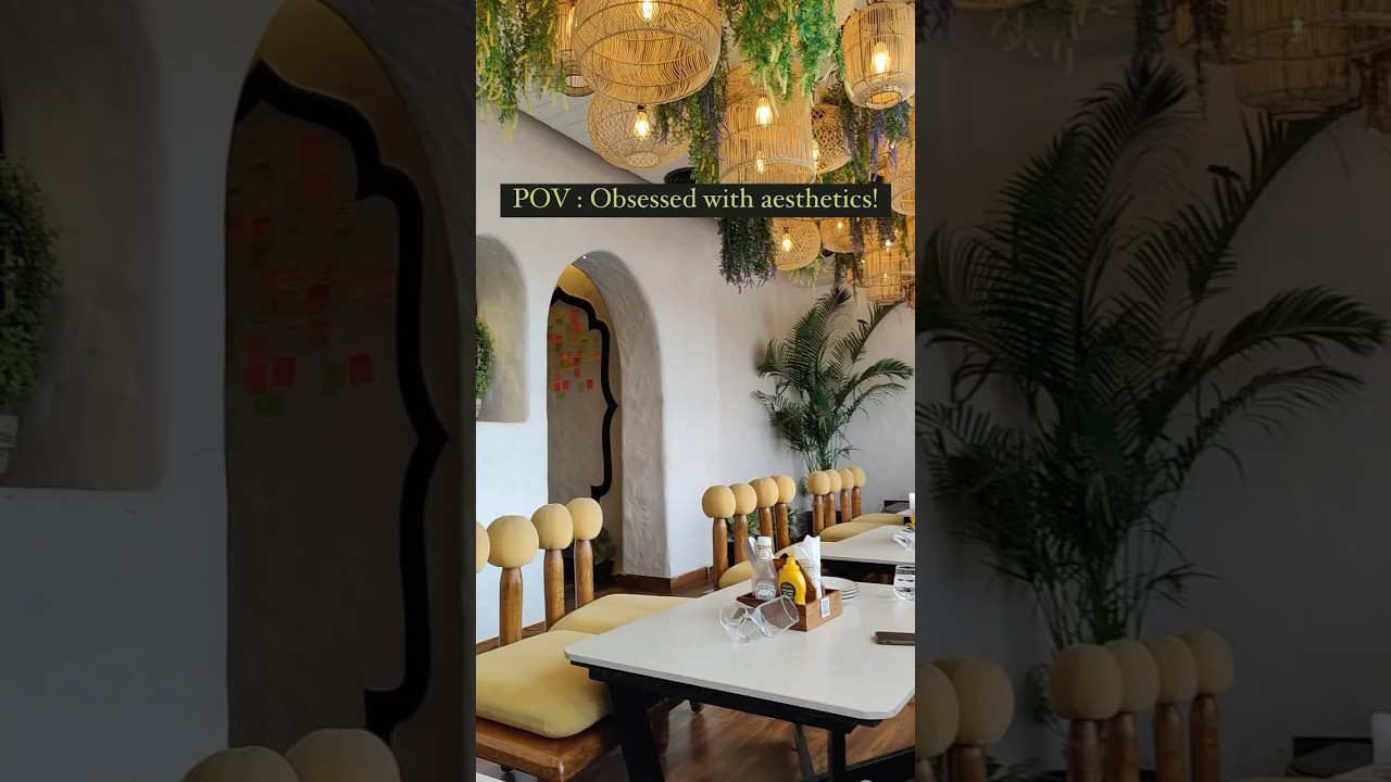 Exploring Aesthetic CaF&eacute; in Faridabad #shorts #ytshorts #trending #viral #food #aesthetic  #vlog