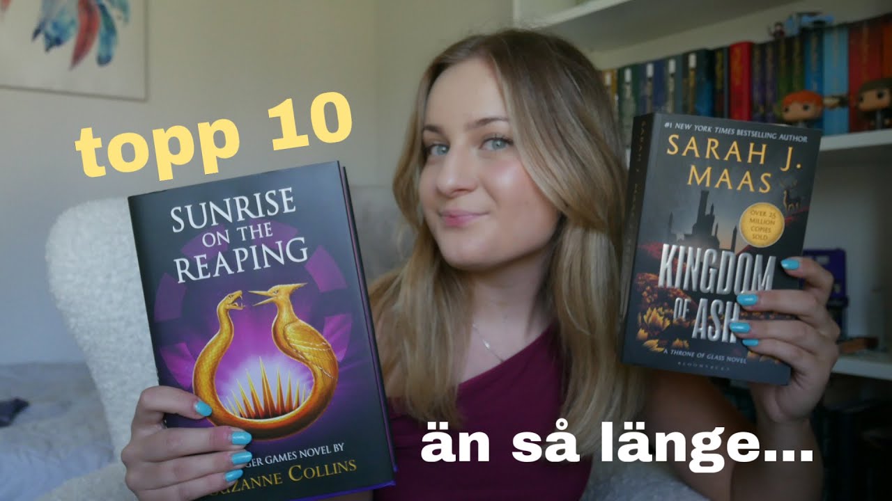 Mina topp 10 böcker än så länge i år 🤭⭐️📚