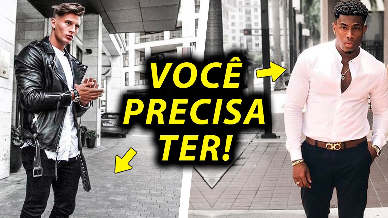 As 5 Peças INDISPENSÁVEIS e VERSÁTEIS pro Dia a Dia do Homem (você precisa ter!)