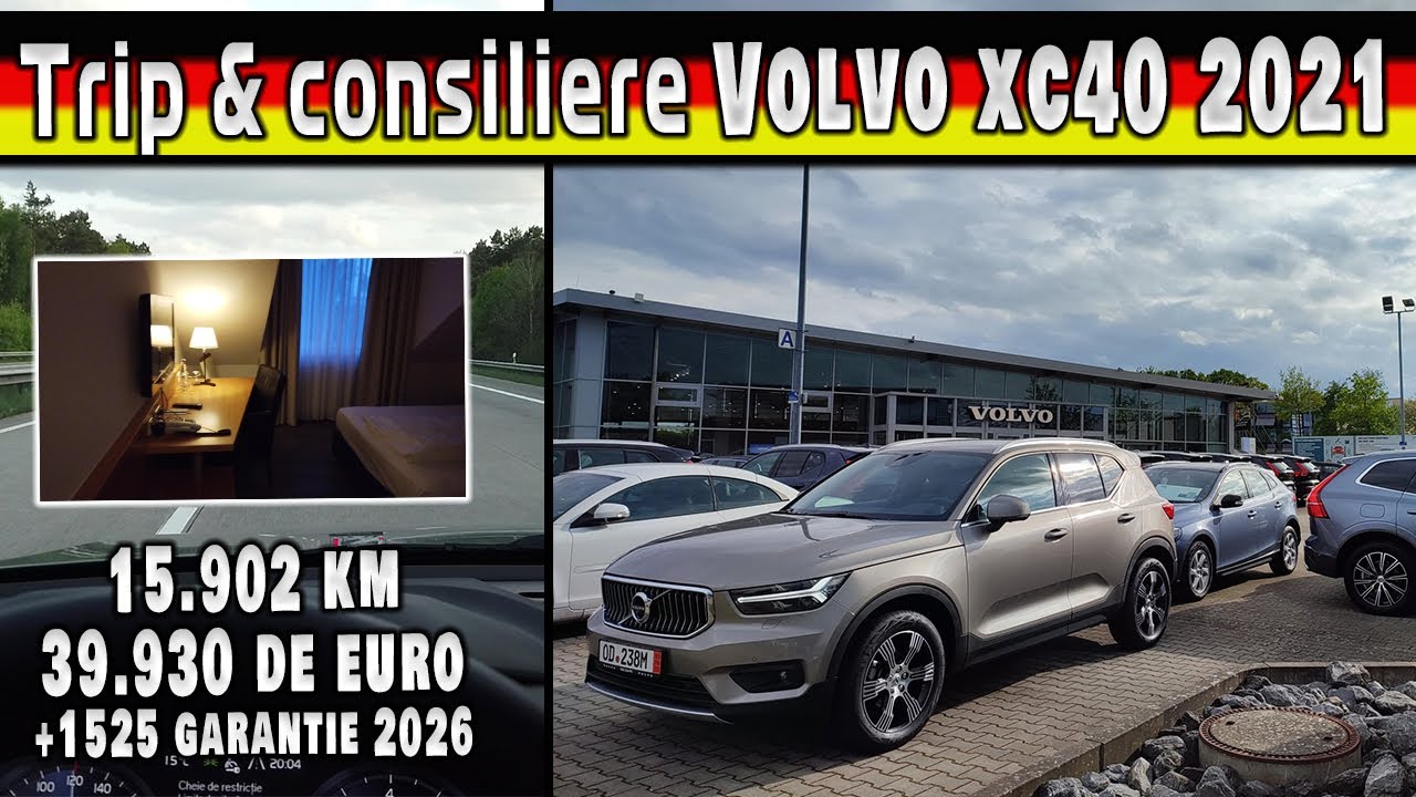 Volvo XC40 2021 T3 2+3 ani garanție 15.600 km