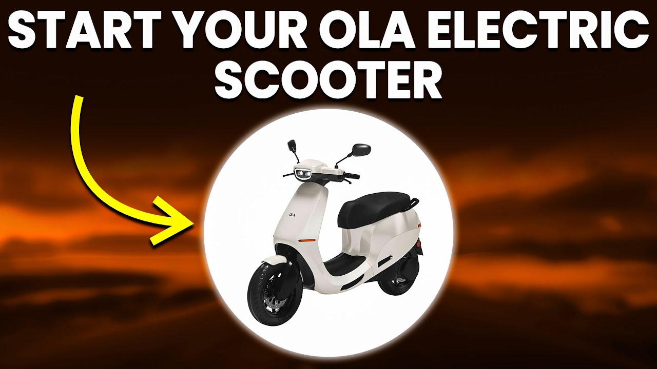 How To Start Your Ola Electric Scooter (How To Turn On/Use Ola Electric Scooter)
