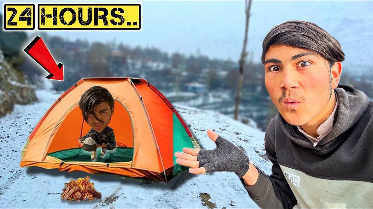 24 Hours Surviving in Siachen | Extreme Cold and Remote Mountain Life