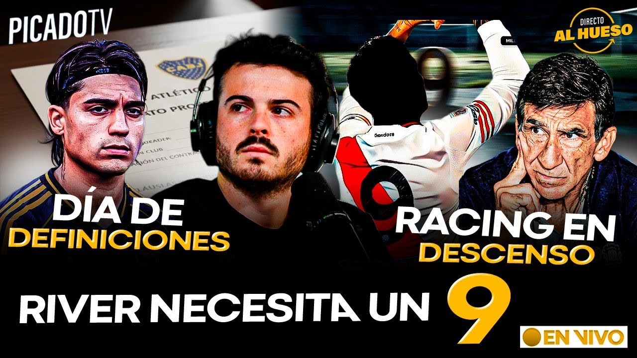 INFORMACIÓN BOMBA: ¿SE VA ZEBALLOS DE BOCA? 💣 RACING EN ZONA DE DESCENSO 👇 DIRECTO AL HUESO EN VIVO