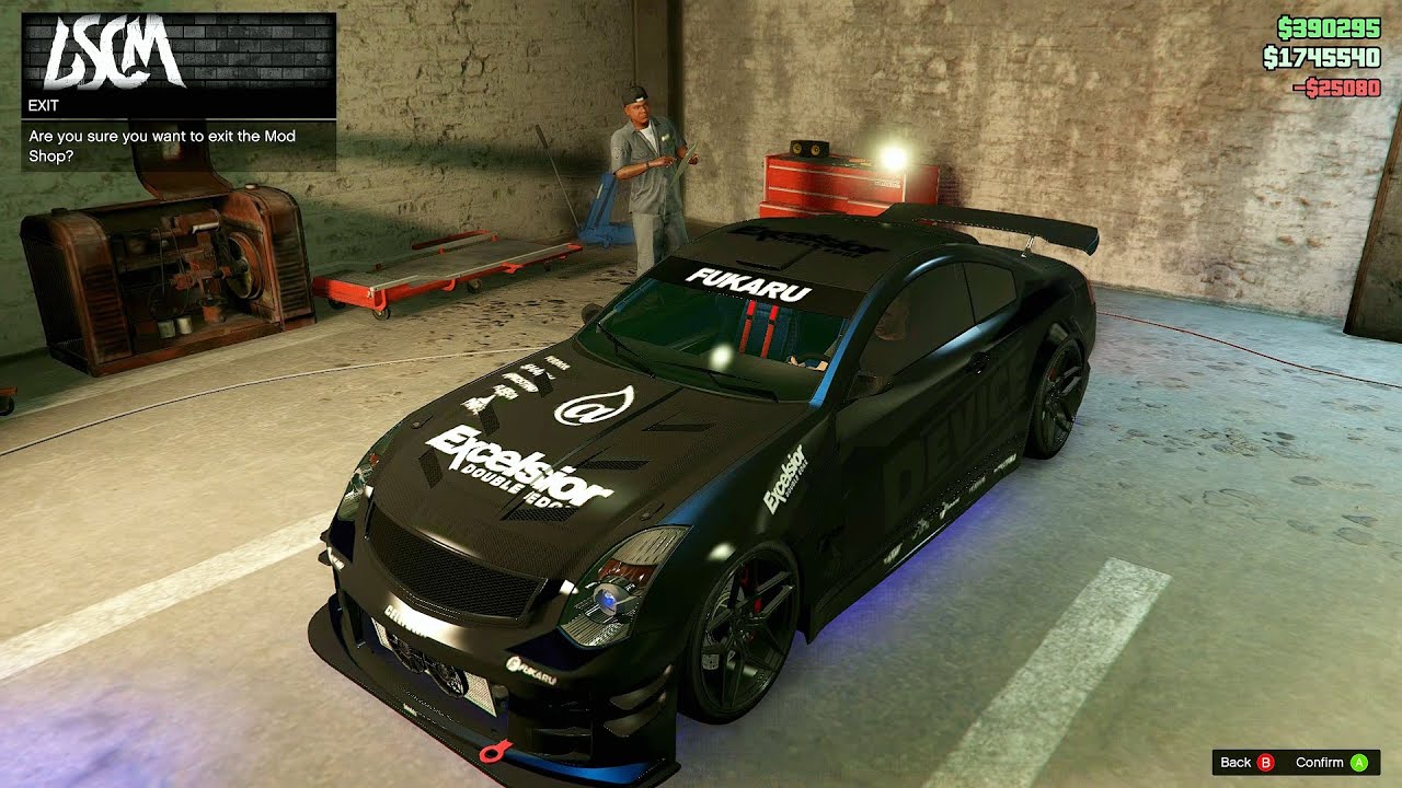 Fathom FR36 Drift Tuning Car Customization | GTA Online Chop Shop DLC
