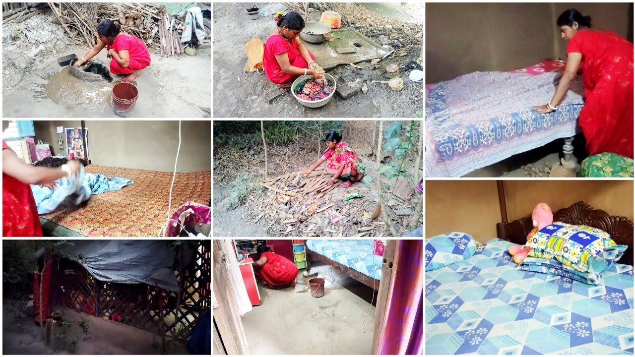 হাজার ব্যস্ততার মধ্যে সপ্তাহে একটা দিন ২'ঘণ্টা হাতে সময় নিয়ে ঘরবাড়ি পরিপাটিভাবে গুছিয়ে নিলাম ||