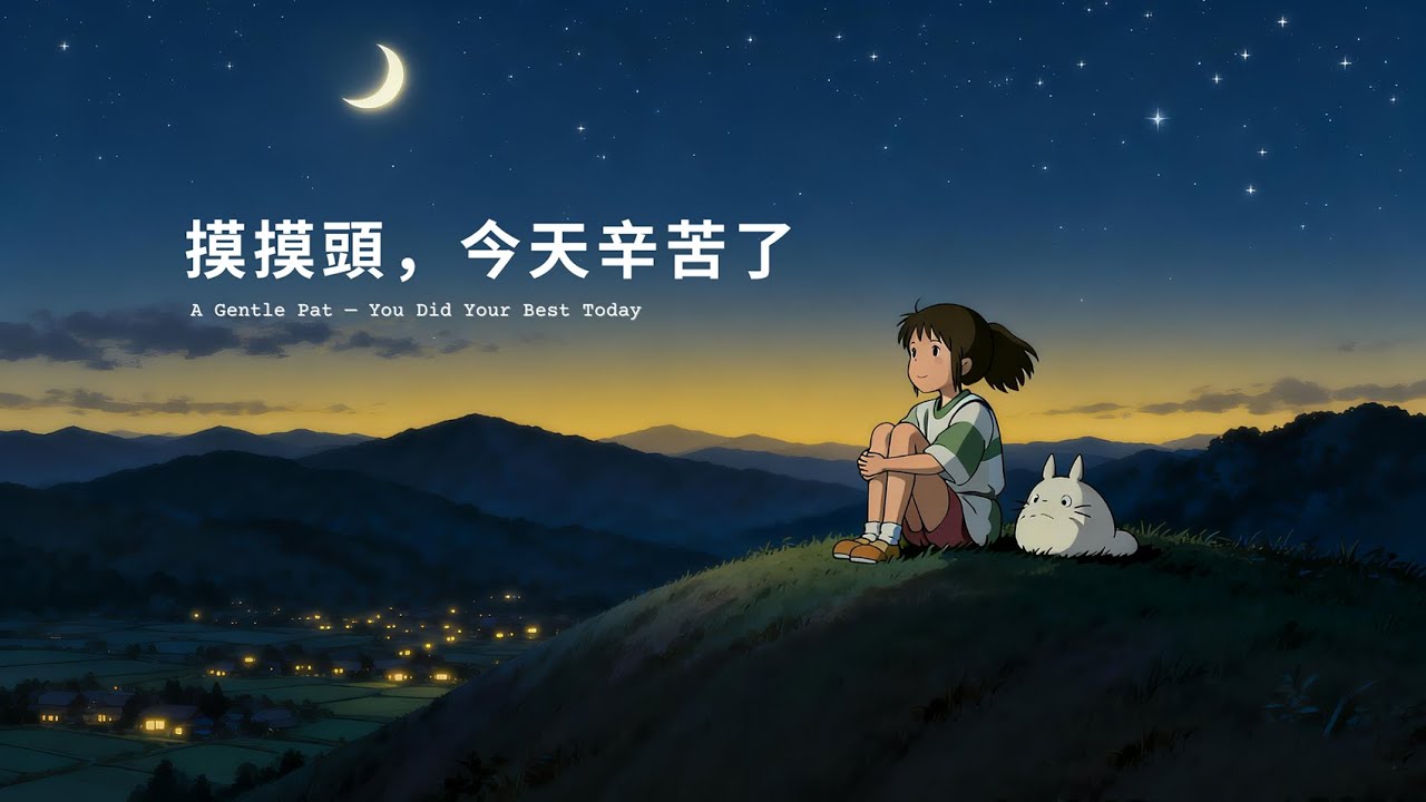 摸摸頭，今天辛苦了🌙 宫崎骏轻音乐 Live ・ Night Relaxing Music
