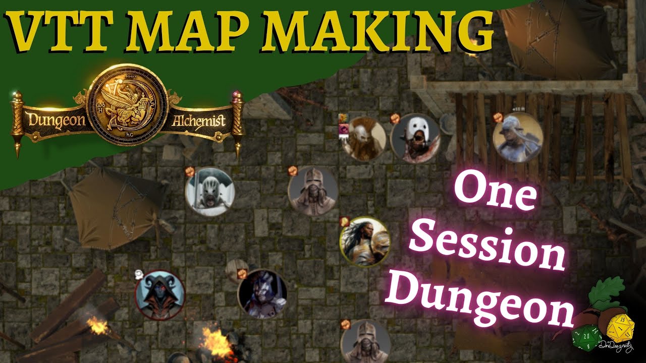 Making a Dungeon Map with Dungeon Alchemist