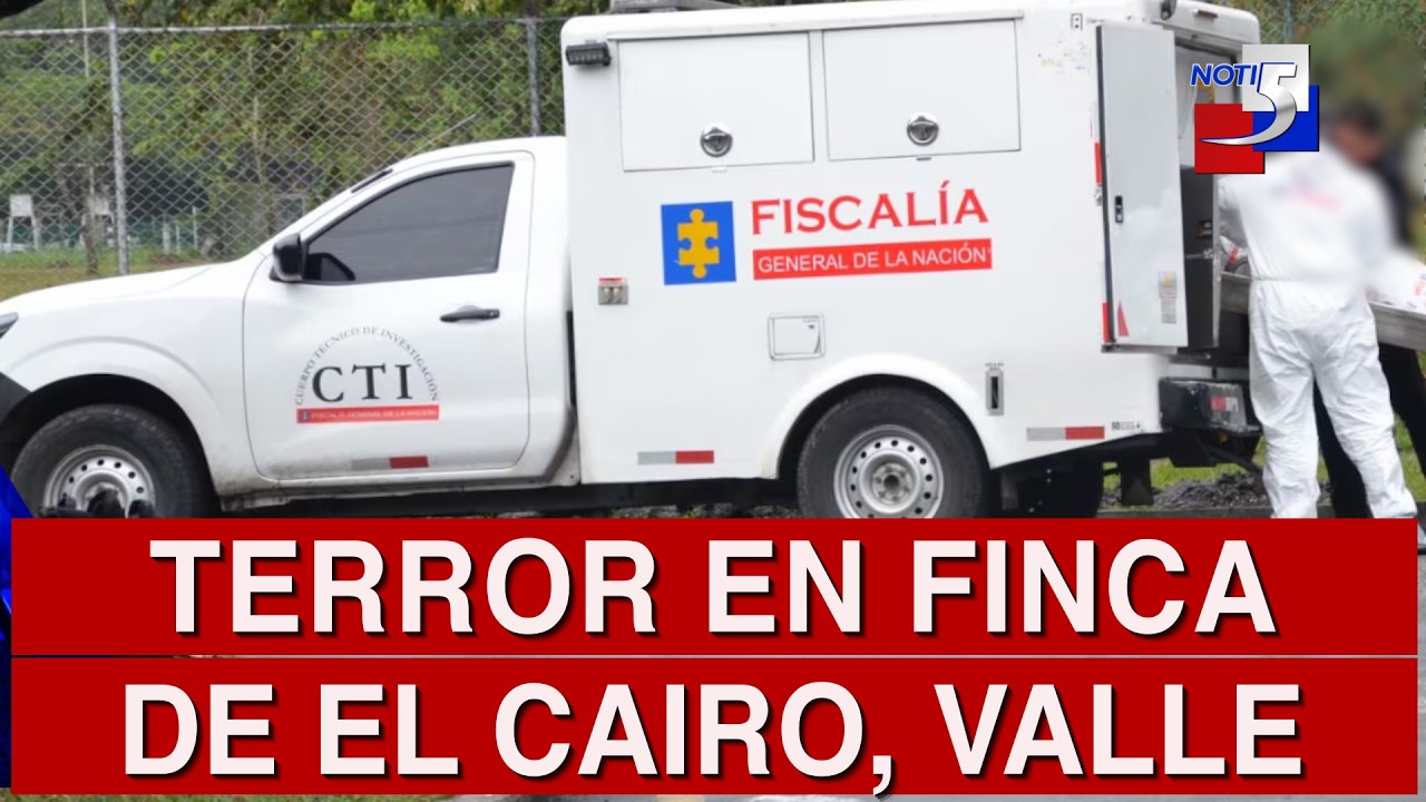 🔴 #ultimahora / Terror en finca del Cairo, Valle - 13 de Marzo de 2026