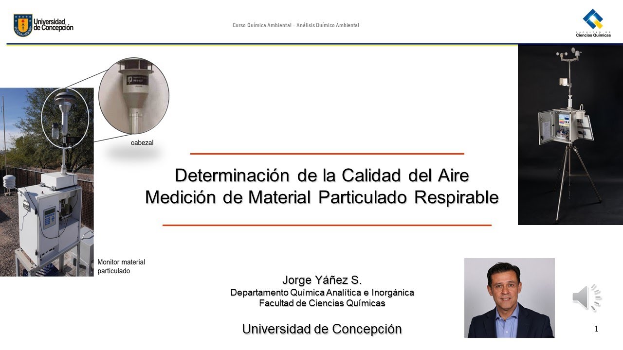 VIDEO CLASE 4d  DETERMINACI&Oacute;N DE CONCENTRACI&Oacute;N DE MATERIAL PARTICULADO RESPIRABLE