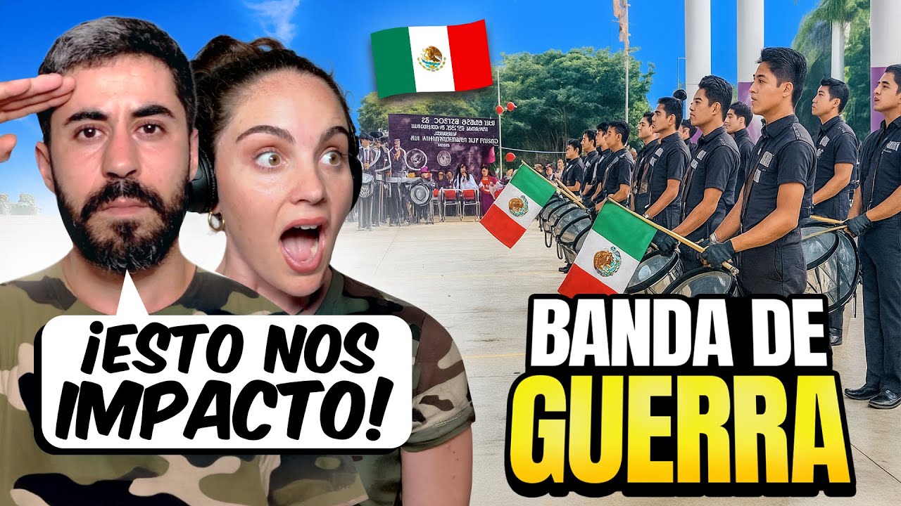 Así Suena una Banda de Guerra en México 🇲🇽 | ¡No Podíamos Creerlo! 😱