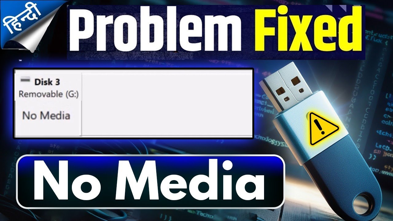 How to Fix USB Showing 0 Bytes or No Media in Pendrive, SSD, HDD Or Memory Card – Easy Solutions