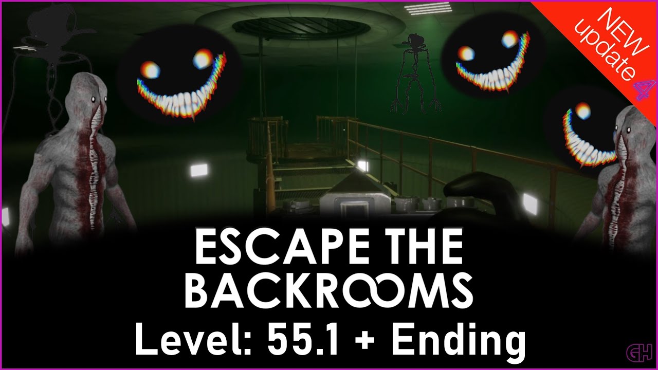 Escape the Backrooms | Beating Level: 55.1 + Ending
