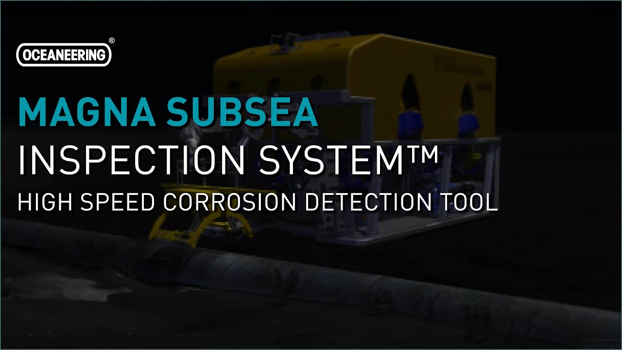 Magna Subsea Inspection System™ - High Speed Corrosion Detection Tool | Oceaneering