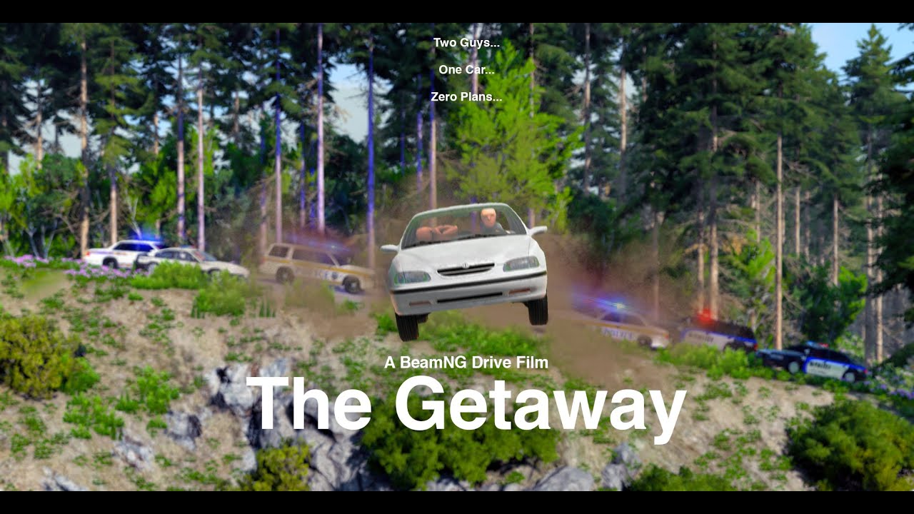 The Getaway | A BeamNG Drive Movie (Indonesian Subtitle)