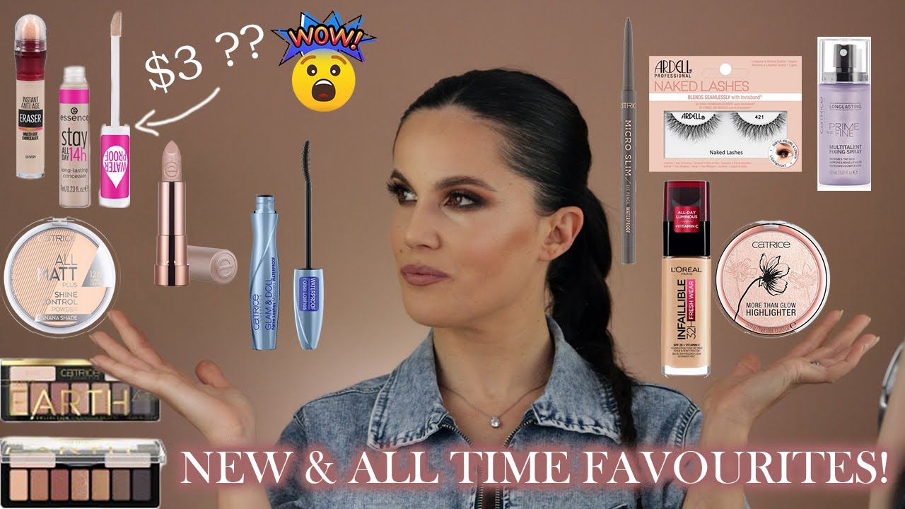 AFFORDABLE DRUGSTORE MAKEUP - New & All Time Favourites !