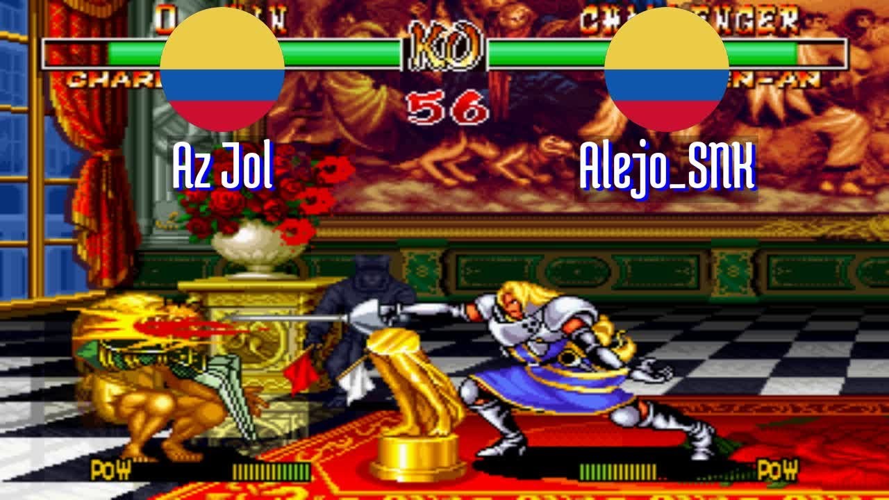 FT5 @samsho2: Az Jol (CO) vs Alejo_SNK (CO) [Samurai Shodown II Fightcade] Feb 20