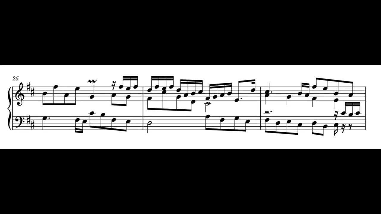 op. 20 fuge in h-minor