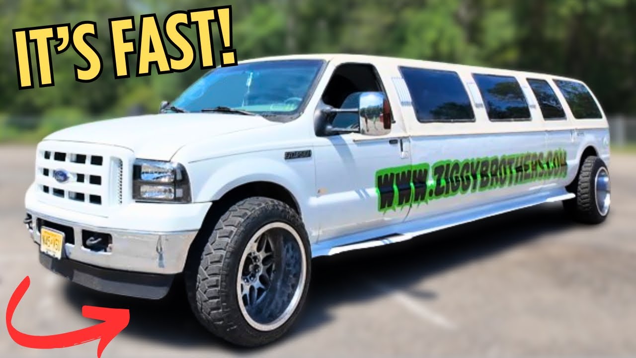 How I DIESEL SWAPPED My Massive Ford LIMO with a 7.3L Powerstroke 