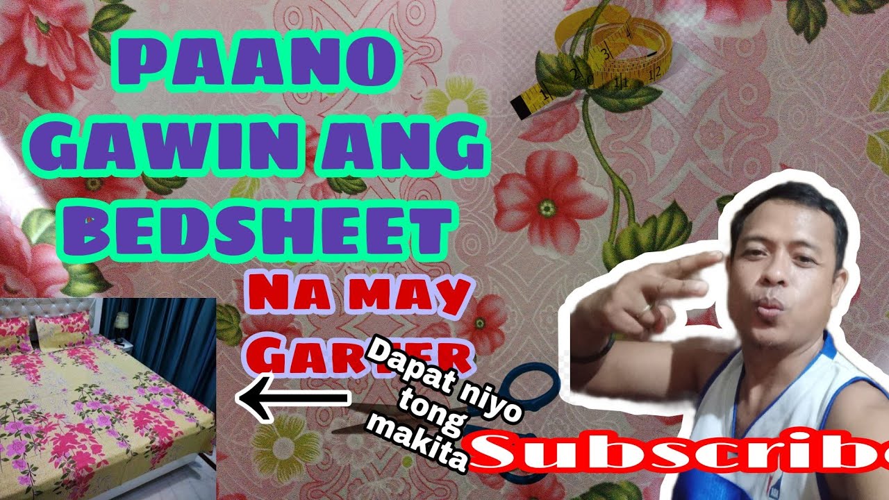 PAANO MAGTAHI NG BEDSHEET