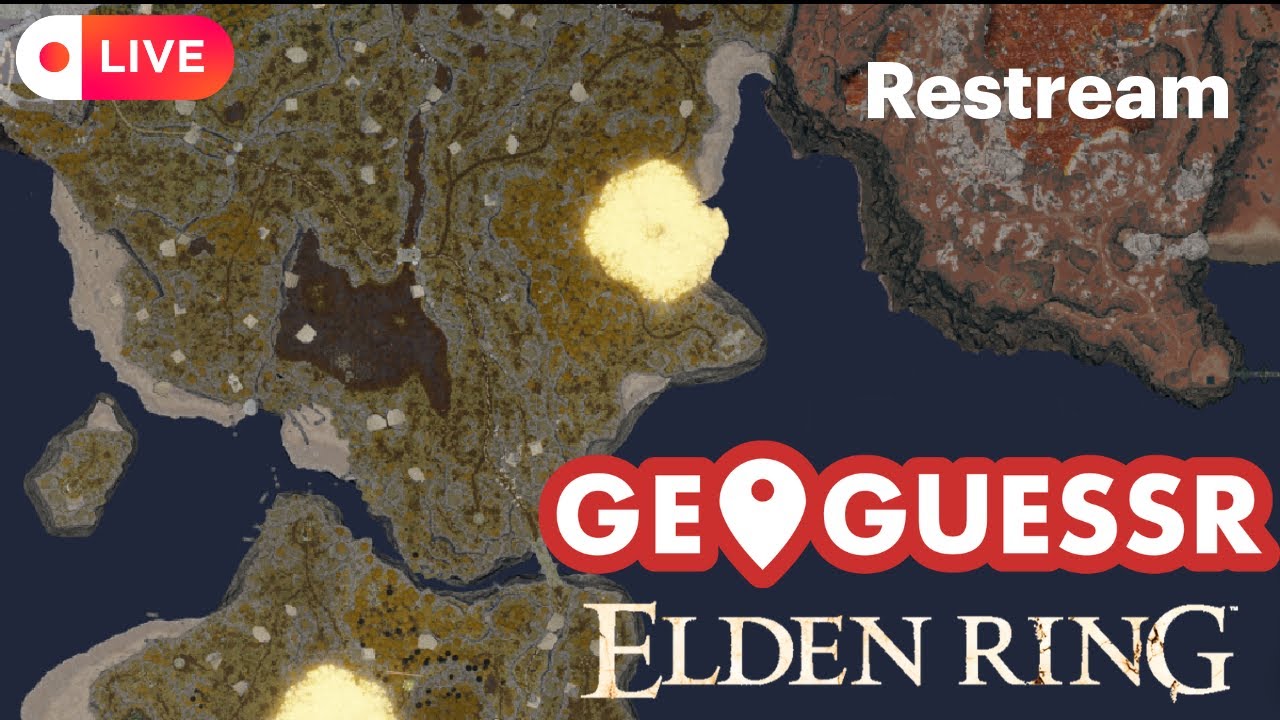🔴Objectif Top 50 Mondial sur Elden Ring Geoguessr