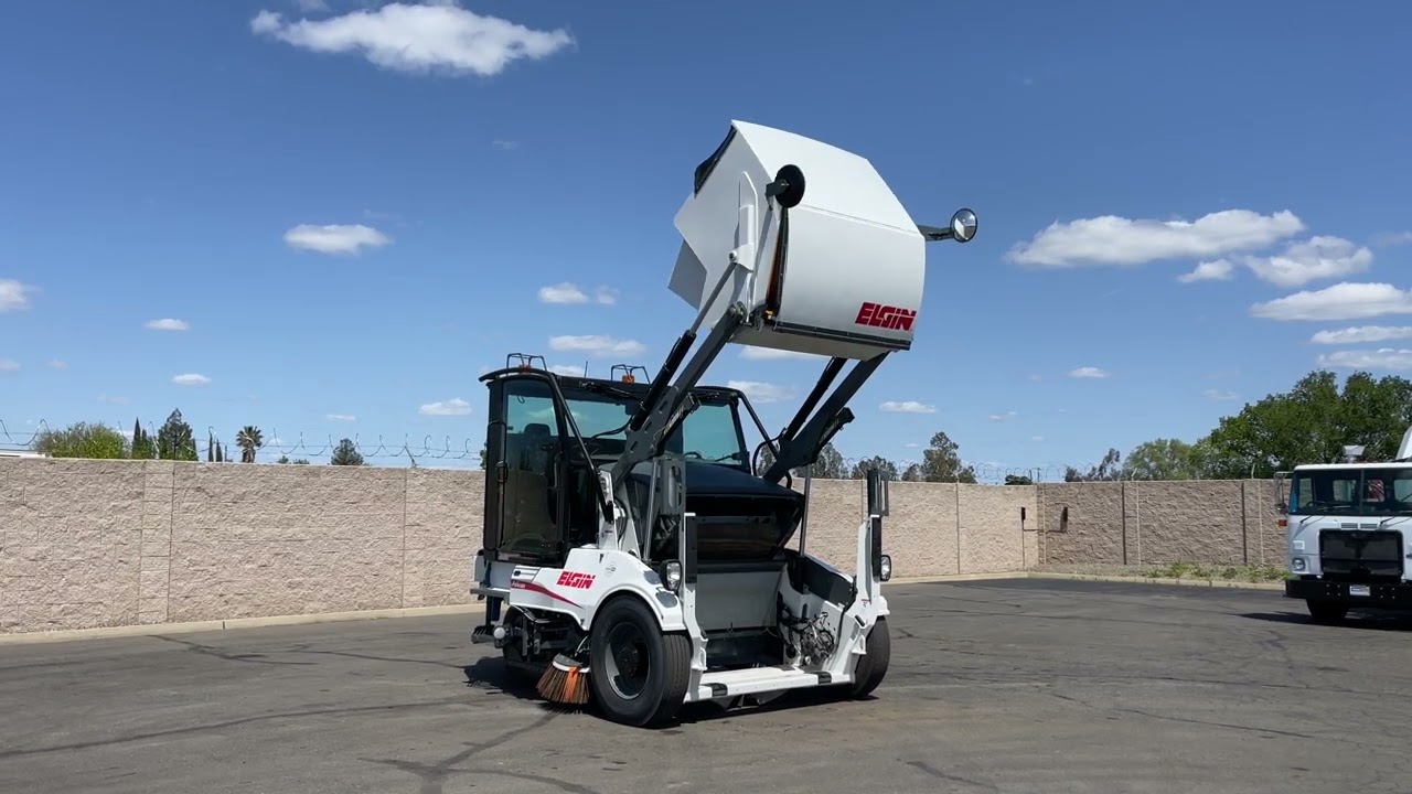 2017 Elgin Pelican Mechanical Broom Sweeper For Sale