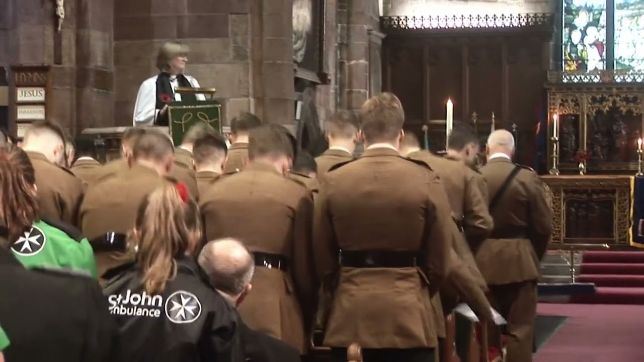 Market Drayton Remembrance Day 2023 HD