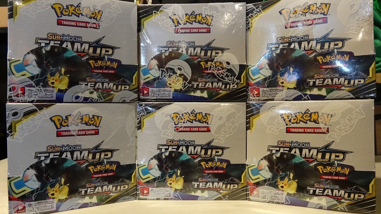 Pokemon Team Up Case Opening (6 Booster Box Opening!)