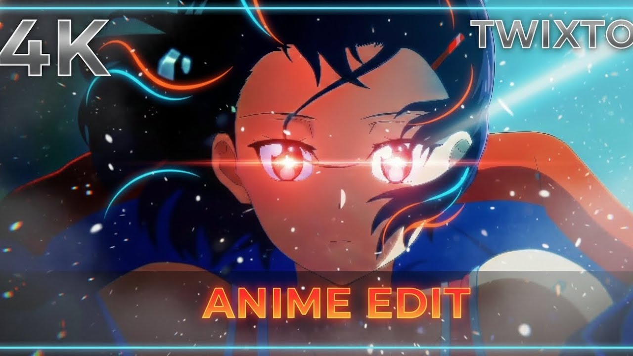 Beautiful anime character girl . Twixtor clips 4k AMV EDITS Trending edit 