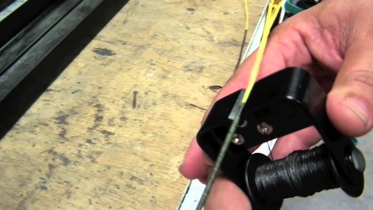 Fabrication corde tranche fil poupée