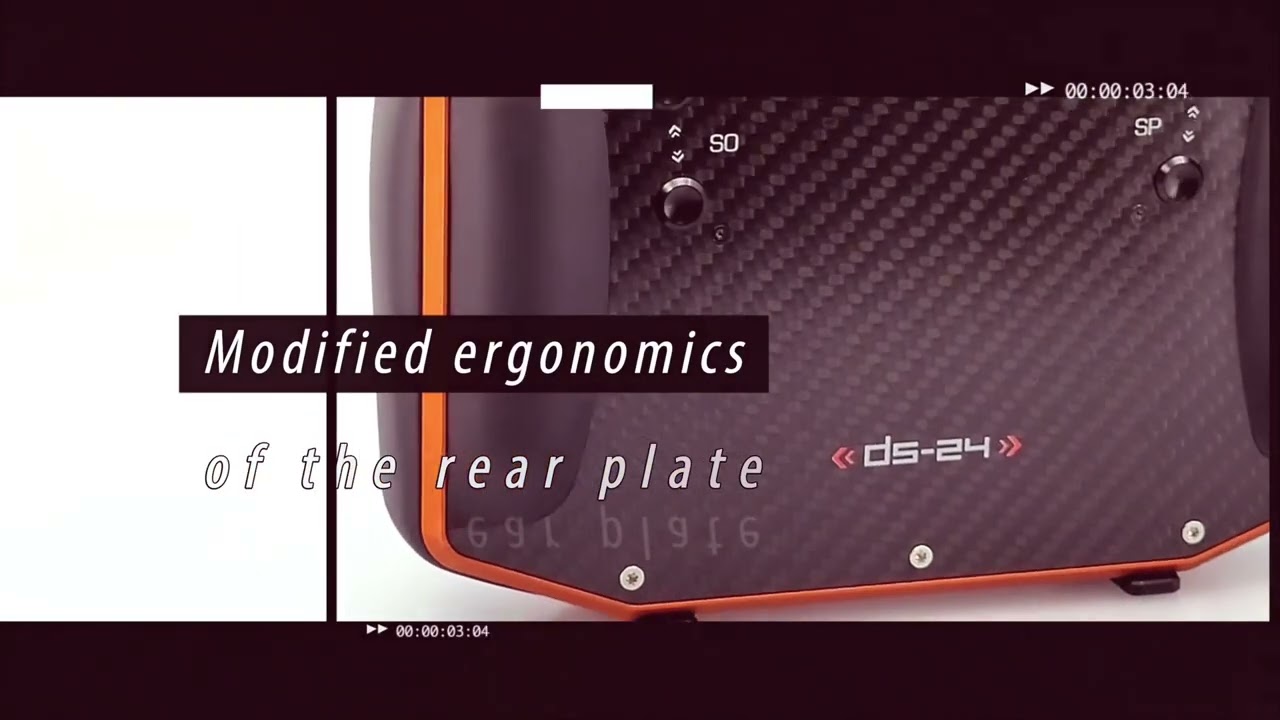 DS-24 II Carbon Line Orange anodized unboxing