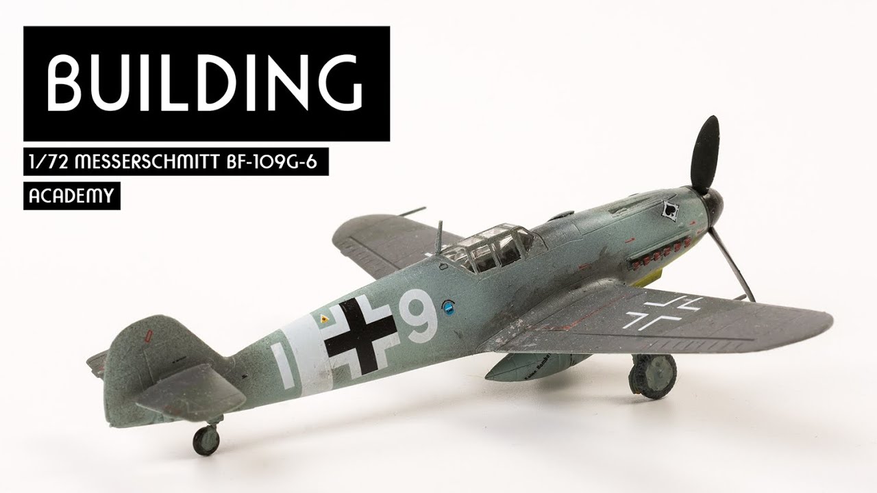 ACADEMY: MESSERSCHMITT BF-109 G6 1/72 (BUILDING)