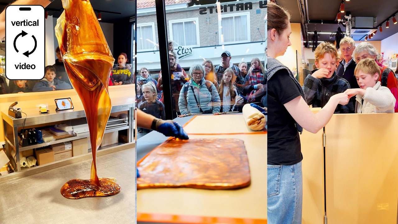 Watch Candy Making with an Awesome Crowd 🍂🍭 (From Design to Finished Product)