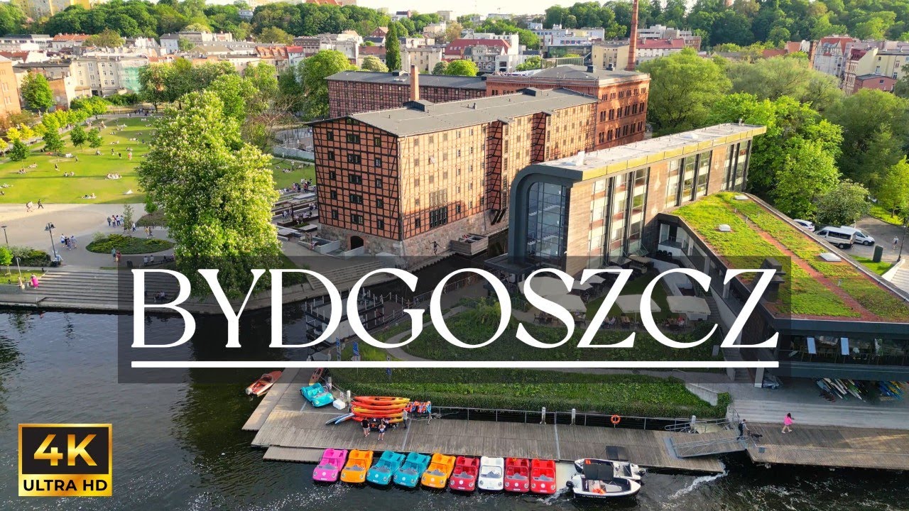 Bydgoszcz z drona | Bydgoszcz, Poland | Cinematic Drone Video [4k]