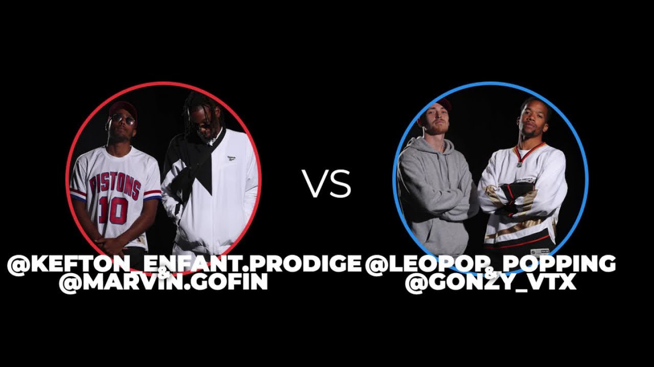 Marvin & Kefton VS Gonzy & Leopop | Fusion concept France qualification | 2018