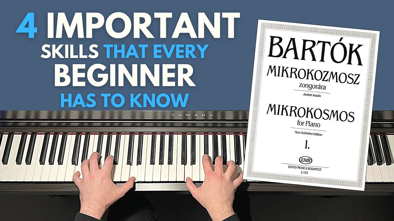 4 EASY Exercises for Beginners from MIKROKOSMOS