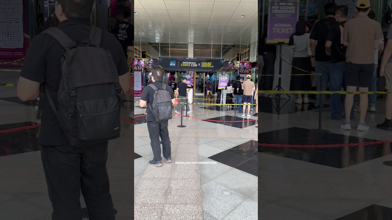 A vibe of a famous event in Jakarta. &bull; #vlog #reels