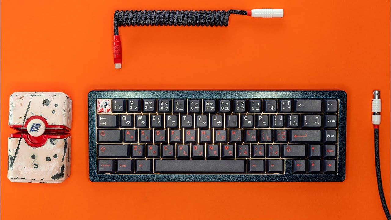 Pizza Keyboards x Pow3r - Custom 1 of 1 Pizza65