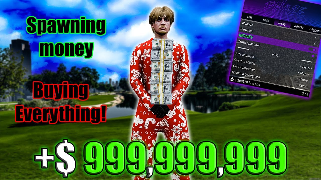 Spawning MONEY to RUIN a FiveM SERVERS ECONOMY using MODS