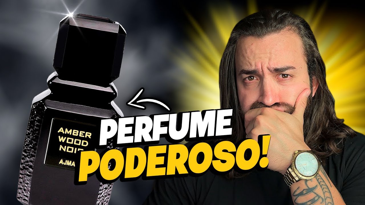 PERFUME &Aacute;RABE PODEROSO E COM QUALIDADE DE NICHO! ESSA MARCA VAI FAZER MUITO SUCESSO! AMBER WOOD NOIR