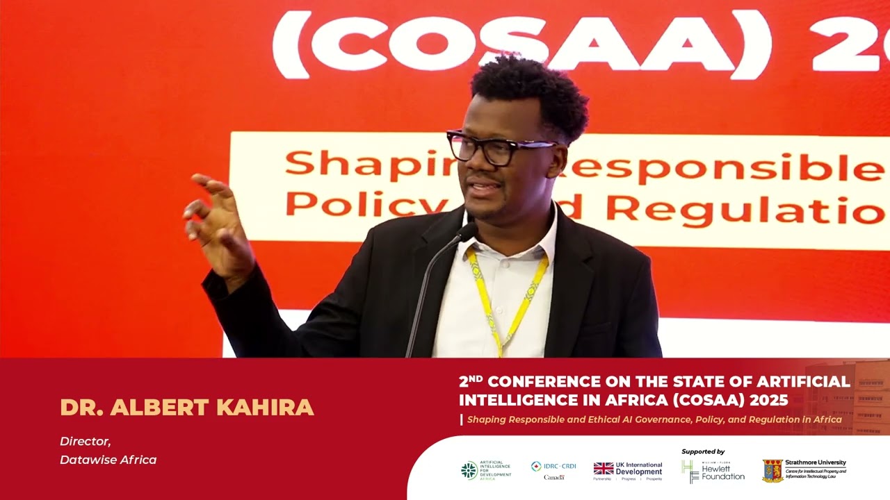 Dr  Albert Kahira Keynote Speech at COSAA 2025