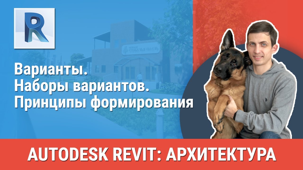 [Урок Revit АР] Варианты. Наборы вариантов. Принципы формирования