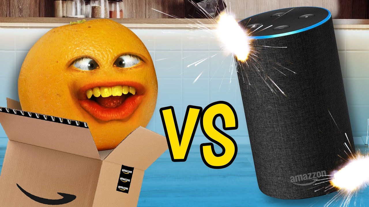 Annoying Orange vs Amazon Alexa! (ft. Rebecca Parham)