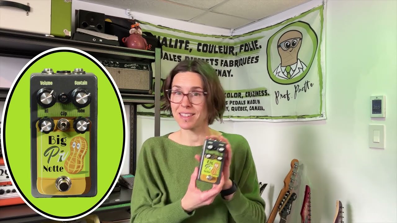 GUPtech PedalTalk :  Big PiNotte - Guitar and Bass Edition - Big Muff tribute
